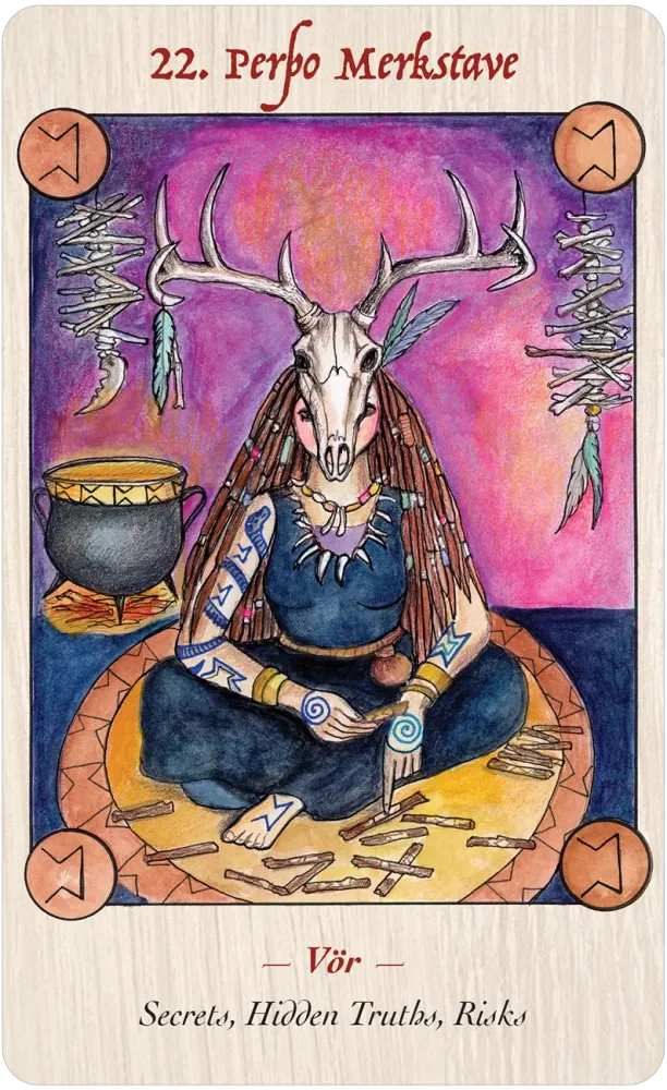 Norse Goddess Rune Oracle Cards